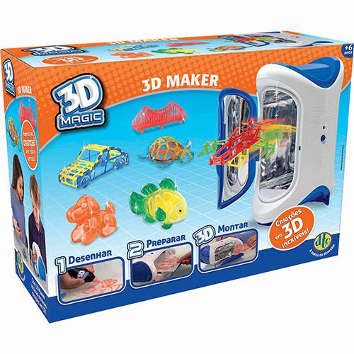 Assistência Técnica, SAC e Garantia do produto 3D Magic - 3D Maker - Dtc