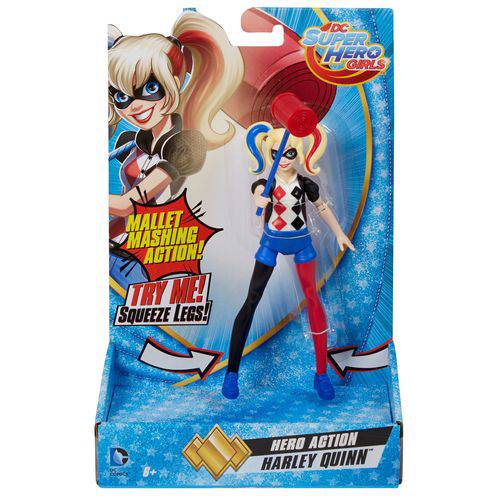 Assistência Técnica, SAC e Garantia do produto Dc Super Hero Girls - Figuras de Ação Super Poderes - Harley Guinn Dvg66/Dvg68