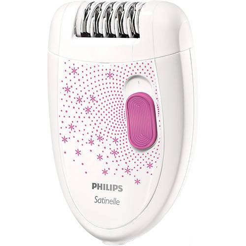 Assistência Técnica, SAC e Garantia do produto Depilador Elétrico Philips SatinGirl HP6419/05 Branco e Rosa