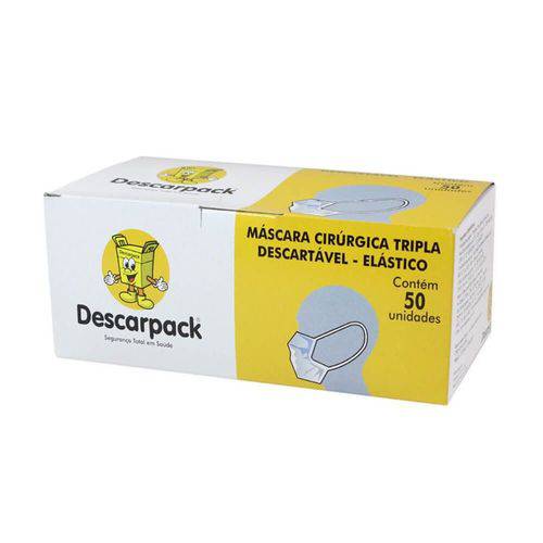 Assistência Técnica, SAC e Garantia do produto Descarpack Máscara Cirúrgica com Elástico C/50