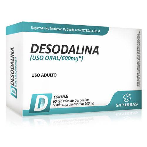 Assistência Técnica, SAC e Garantia do produto Desodalina 60caps Sanibras