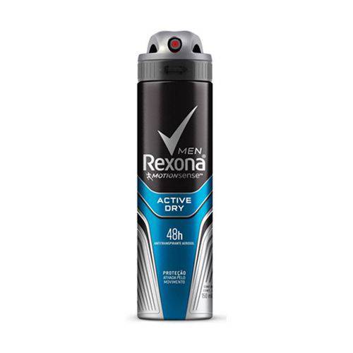 Assistência Técnica, SAC e Garantia do produto Desodorante Aerosol Rexona Men Active Dry 150ml(12 Unidades)