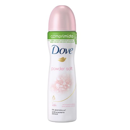 Assistência Técnica, SAC e Garantia do produto Desodorante Dove Powder Soft Aerossol Comprimido 54g
