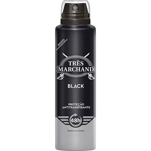 Assistência Técnica, SAC e Garantia do produto Desodorante Tres Marchand Black Aerosol 150mL