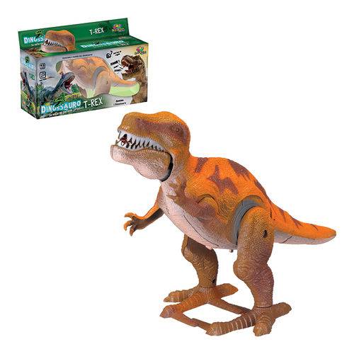 Assistência Técnica, SAC e Garantia do produto Dinossauro T-Rex com Luz, Som e Movimento 28 Cm