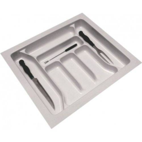 Assistência Técnica, SAC e Garantia do produto Divisória e Organizador de Talheres Branco para Gavetas de Cozinha - 7 Divisões - 42,5 X 50,5cm a 49,5 X 56,5 Cm - Modelo 10155