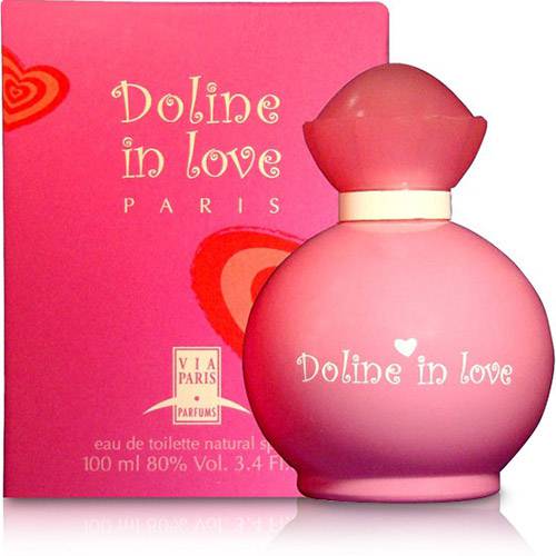 Assistência Técnica, SAC e Garantia do produto Doline In Love Feminino Eau de Toilette 100ml - Via Paris