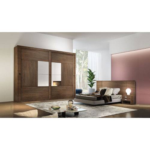 Assistência Técnica, SAC e Garantia do produto Dormitório Casal Dali, 2 Portas Espelhadas - Móveis Rufato - Café - Móveis Bom de Preço -