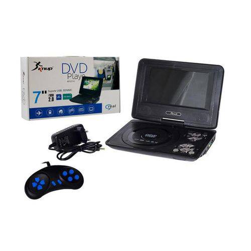 Assistência Técnica, SAC e Garantia do produto DVD 7 Portátil com Game,Leitor Sd Card,USB, Rádio Fm Kp-D114