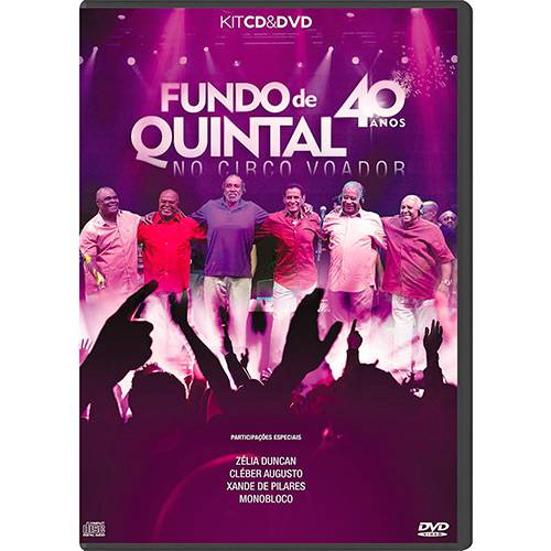 Assistência Técnica, SAC e Garantia do produto DVD + CD Fundo de Quintal - 40 Anos no Circo Voador