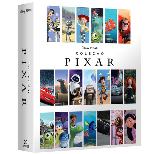 Assistência Técnica, SAC e Garantia do produto Dvd Coleção Pixar 2018 (20 Dvds)