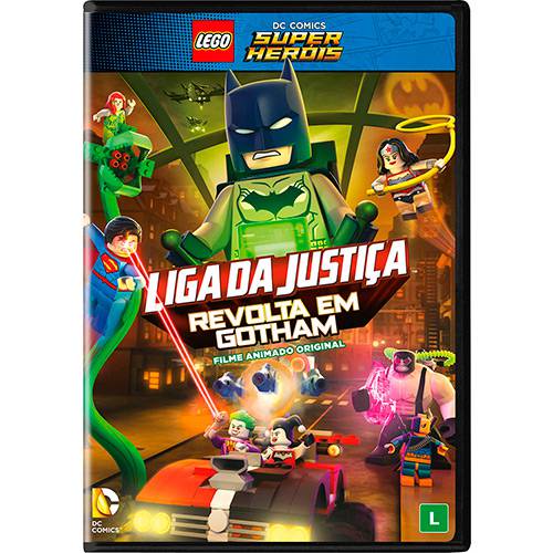 Assistência Técnica, SAC e Garantia do produto DVD Lego DC Comics Super Heróis: Liga da Justiça - Revolta em Gothamfilme Animado Original