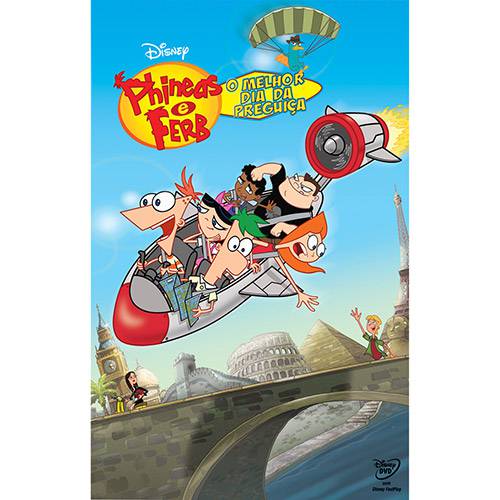 Assistência Técnica, SAC e Garantia do produto DVD Phineas e Ferb - o Melhor Dia da Preguiça