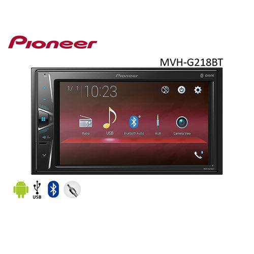 Assistência Técnica, SAC e Garantia do produto DVD Pioneer MVH-G218BT 2 Din com Tela 6,2" USB e Bluetooth