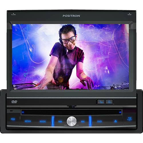 Assistência Técnica, SAC e Garantia do produto DVD Player Automotivo Pósitron SP6300AV Tela 7" - 1 Par de Saída RCA, Entradas USB, AUX e P/câmera de Ré