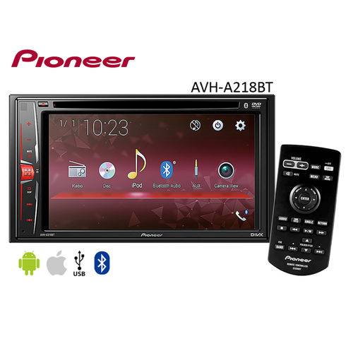 Assistência Técnica, SAC e Garantia do produto DVD Player Pioneer AVH-A218BT 2 Din com Tela 6,2" USB Bluetooth e Controle