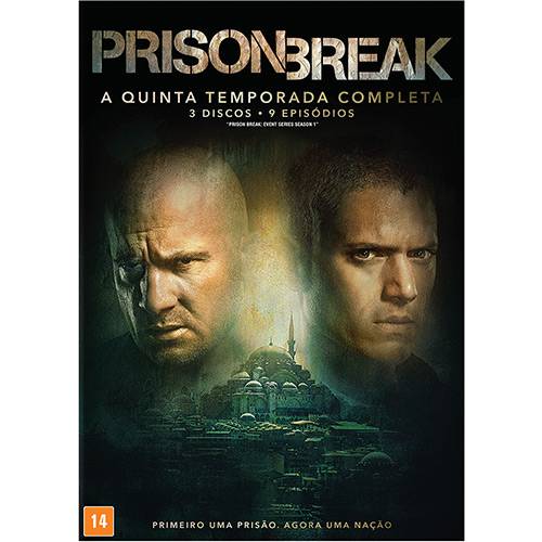 Assistência Técnica, SAC e Garantia do produto DVD - Prison Break: a Quinta Temporada Completa