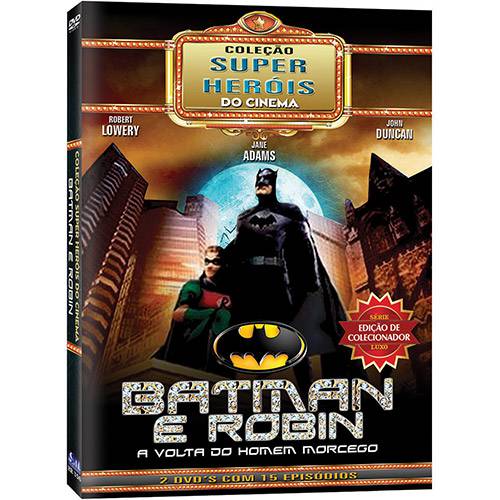 Assistência Técnica, SAC e Garantia do produto DVD Super Heróis - Batman e Robin (2 Discos)