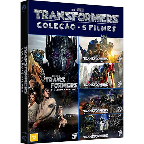 Assistência Técnica, SAC e Garantia do produto DVD - Transformers - Coleção (5 Filmes)