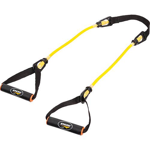 Assistência Técnica, SAC e Garantia do produto Elastic Four Baixa Intensidade P/ Exercícios Leves: Amarelo - Polimet