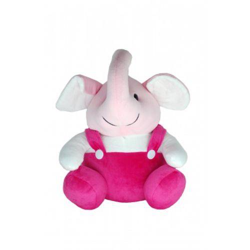 Assistência Técnica, SAC e Garantia do produto Elefante Bill Rosa de Pelúcia Rosa 31 Cm