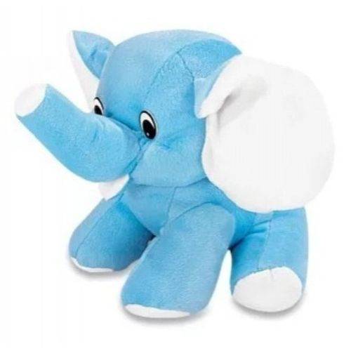 Assistência Técnica, SAC e Garantia do produto Elefante Tata de Pelúcia Azul 24 Cm