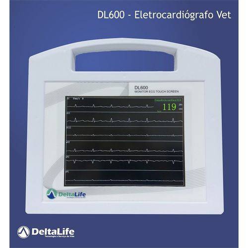 Assistência Técnica, SAC e Garantia do produto Eletrocardiógrafo - Dl600 Vet - Delta Life - Código: Dl0600