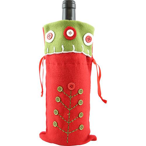Assistência Técnica, SAC e Garantia do produto Embalagem Natalina para Vinho - Christmas Traditions