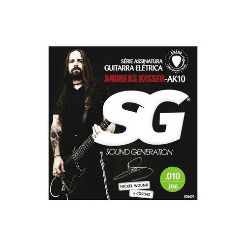 Assistência Técnica, SAC e Garantia do produto Enc Guitarra Sg 010 Andreas Kisser Ak10