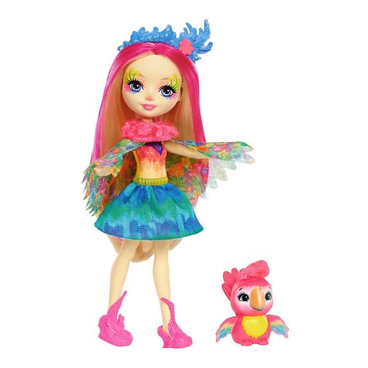 Assistência Técnica, SAC e Garantia do produto Enchantimals Boneca e Bichinho Peeki Parrot - Mattel