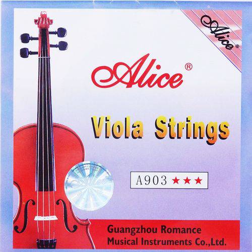 Assistência Técnica, SAC e Garantia do produto Encordoamento Completo para Viola de Arco Alice A903