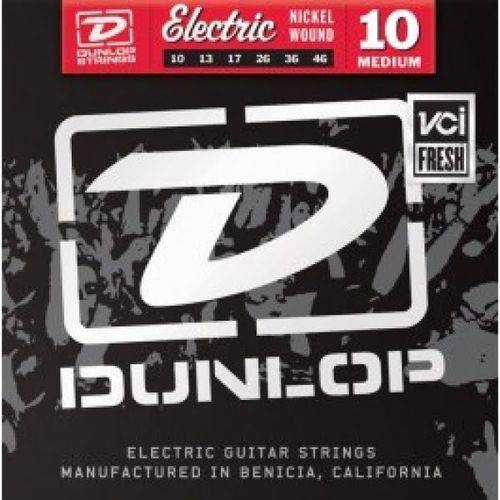 Assistência Técnica, SAC e Garantia do produto Encordoamento Dunlop Guitarra 010/046 Níquel