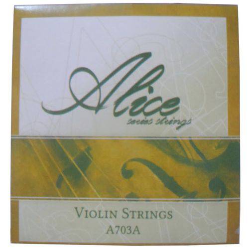 Assistência Técnica, SAC e Garantia do produto Encordoamento Violino Alice Série Strings A703a Níquel