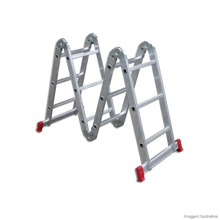 Assistência Técnica, SAC e Garantia do produto Escada Articulada 4x3 12 Degraus Botafogo
