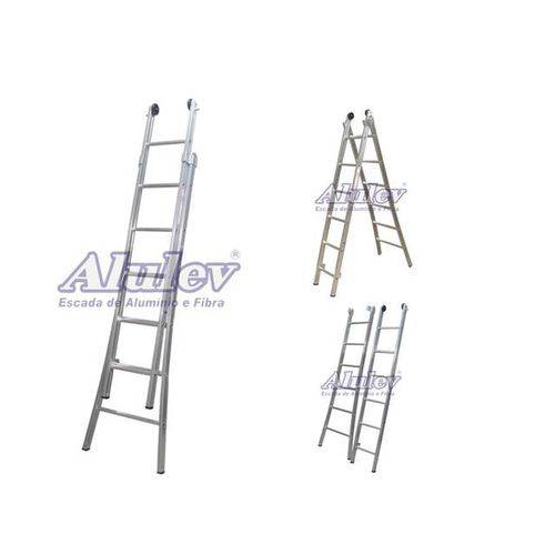 Assistência Técnica, SAC e Garantia do produto Escada Extensível Alumínio 06 Degraus 2,10 X 3,30 Mts