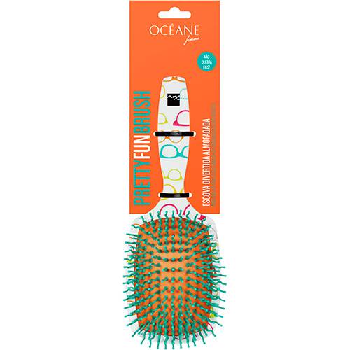 Assistência Técnica, SAC e Garantia do produto Escova de Cabelos Almofadada Pretty Fun Brush Océane Femme