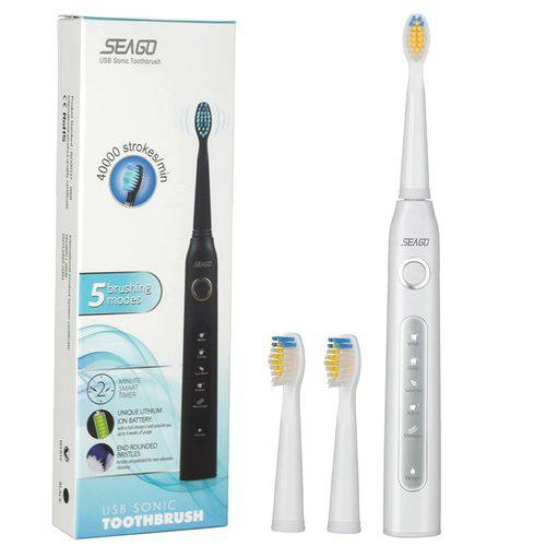 Assistência Técnica, SAC e Garantia do produto Escova Dental Elétrica Seago Sg507 - Preta