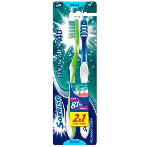 Assistência Técnica, SAC e Garantia do produto Escova Dental Sorriso Xtreme White 4D Leve 2 Pague 1