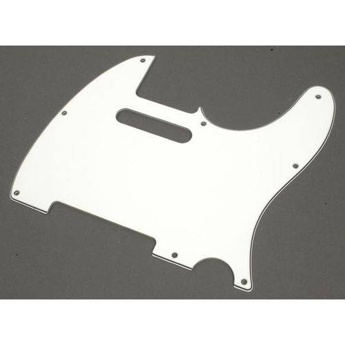 Assistência Técnica, SAC e Garantia do produto Escudo para Guitarra Telecaster Branco Spirit 3camadas X310