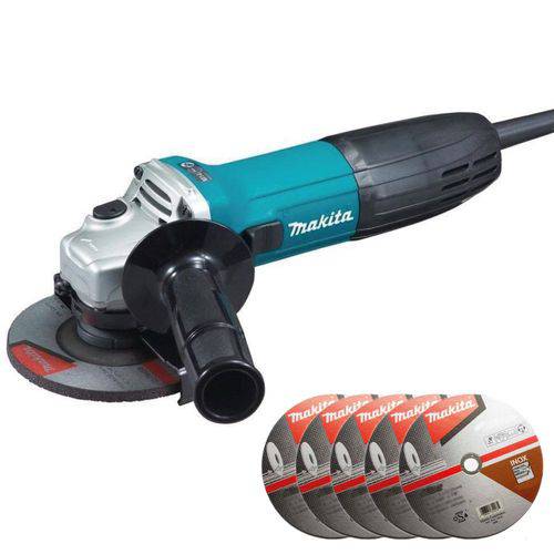 Assistência Técnica, SAC e Garantia do produto Esmerilhadeira Makita 4530 - 127v - 720w com 05 Discos Makita