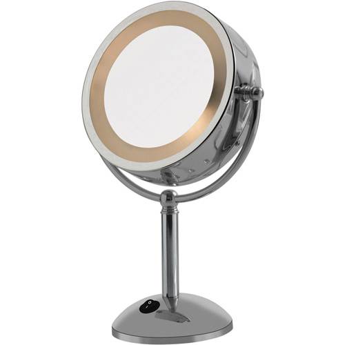 Assistência Técnica, SAC e Garantia do produto Espelho de Aumento Dupla Face Light 3x - Cromado - G-Life 110V