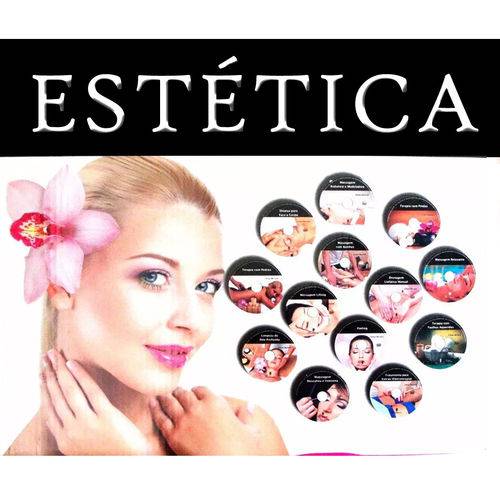 Assistência Técnica, SAC e Garantia do produto Estética e Beleza 13 DVDs Passo a Passo 1 Livro Ilustrado Estética