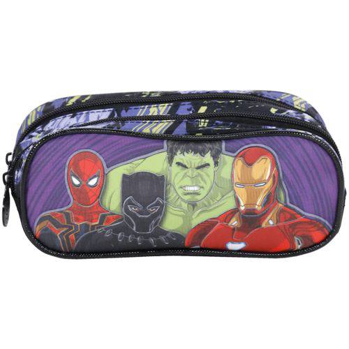 Assistência Técnica, SAC e Garantia do produto Estojo Duplo Avengers Infinity Light - 7515 - Artigo Escolar - Único