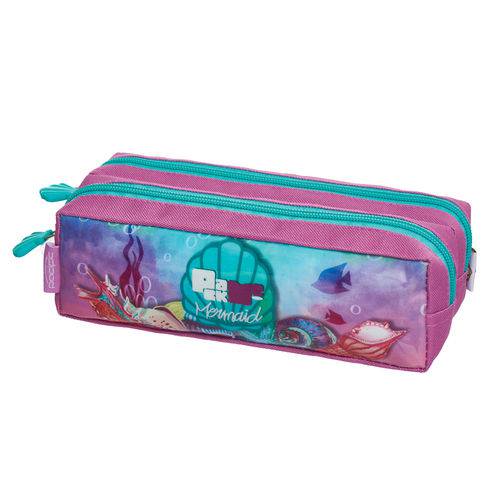 Assistência Técnica, SAC e Garantia do produto Estojo Duplo Sjimples Pack me Mermaid