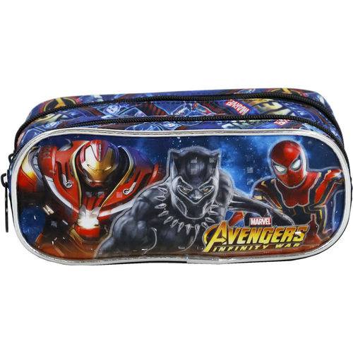 Assistência Técnica, SAC e Garantia do produto Estojo Escolar Duplo Xeryus Avengers Armored - 7495