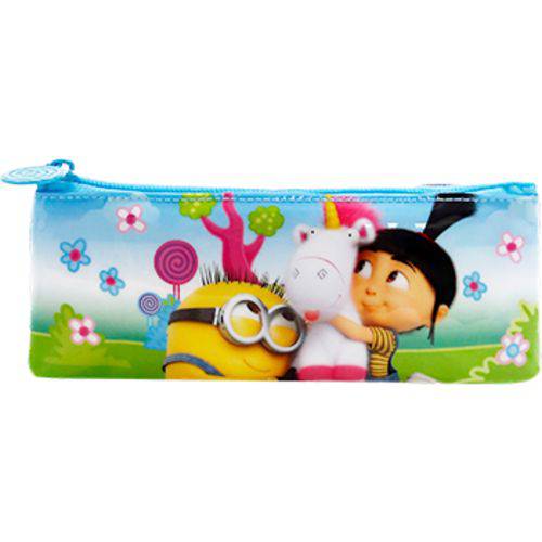 Assistência Técnica, SAC e Garantia do produto Estojo Pvc Flat Minions Fluffadelic - 7786 - Artigo Escolar - Único