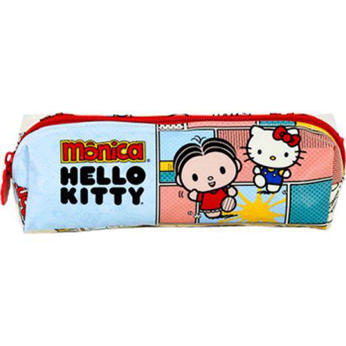 Assistência Técnica, SAC e Garantia do produto Estojo Simples Pvc Hello Kitty - Monica Bff - 7916 - Artigo Escolar - Único