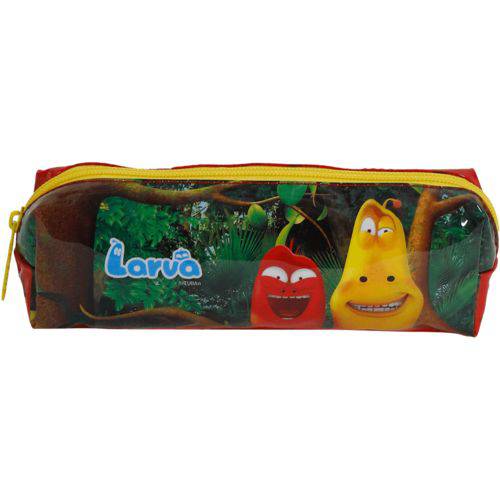 Assistência Técnica, SAC e Garantia do produto Estojo Simples Pvc Larva Hilarious - 7806 - Artigo Escolar - Único