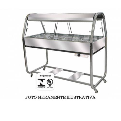 Assistência Técnica, SAC e Garantia do produto Estufa Reflex Cristal Aquecimento Alimento 8 Cubas - Ea8ric - Venâncio