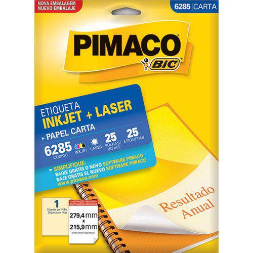 Assistência Técnica, SAC e Garantia do produto Etiqueta Pimaco 6285